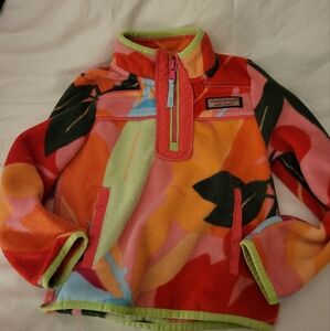 Vineyard Vines Multicolor Cozy Fleece Pullover